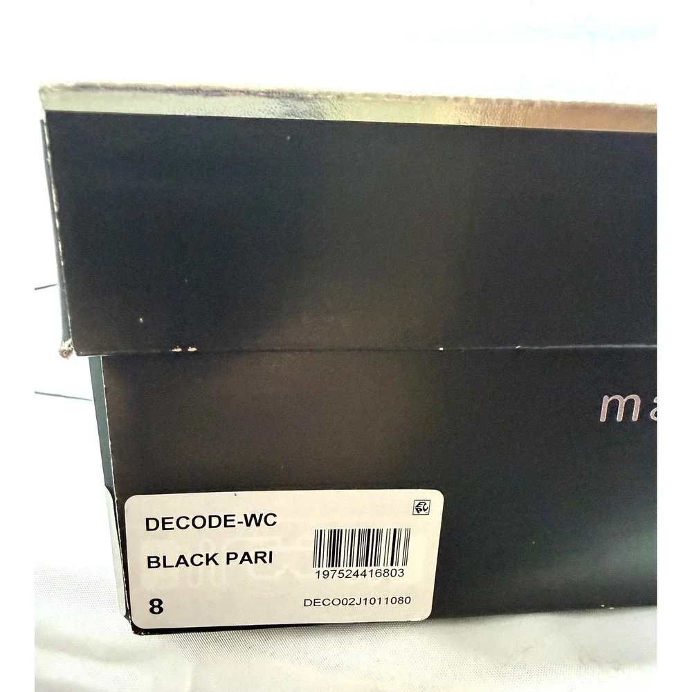 Madden Girl Women's Decode Over-The-Knee Dress Boots Black Size 8 NWT/BOX